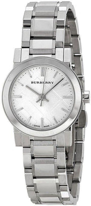  Shop Authentic Burberry The City Silver Dial Silver Steel Strap Watch for Women - BU9200 - Luxxuri