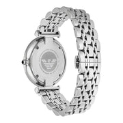  Shop Authentic Emporio Armani Retro Black Dial Silver Steel Strap Watch For Men - AR1676 - Luxxuri