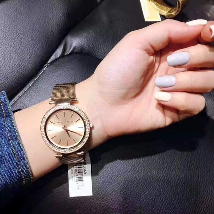  Shop Authentic Michael Kors Darci Gold Dial Gold Mesh Bracelet Watch for Women - MK3368 - Luxxuri