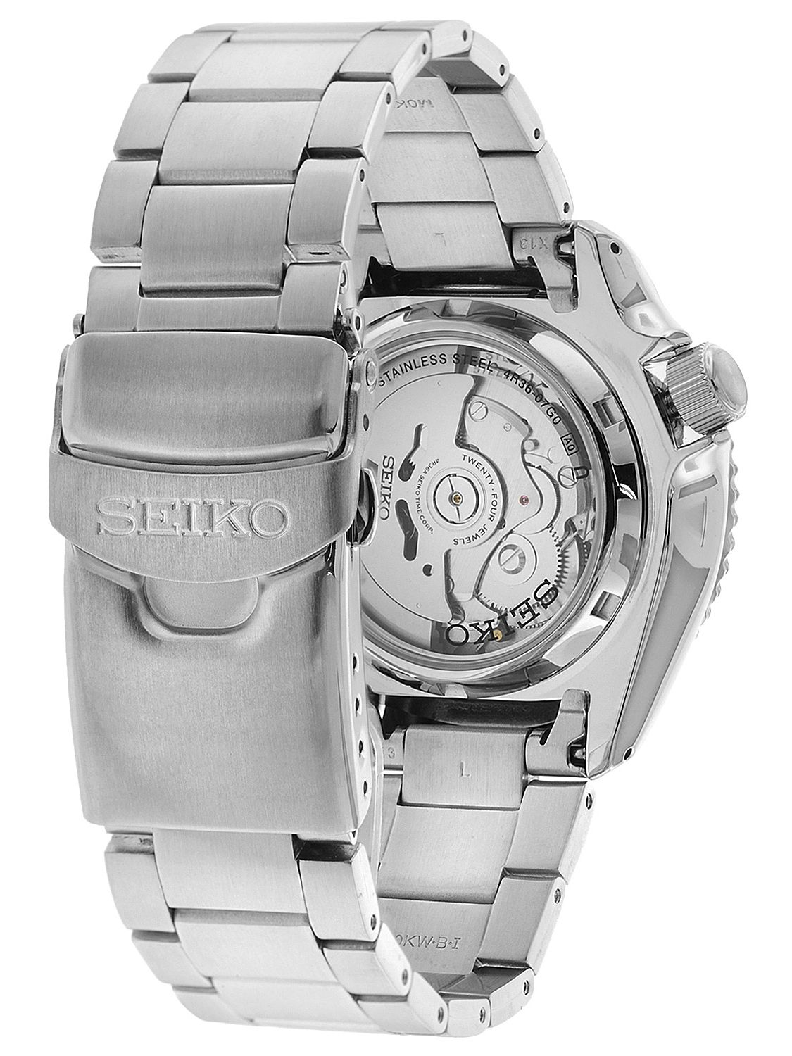 Shop Authentic Seiko 5 Sports Automatic Blue Dial Silver Steel Strap Watch For Men - SRPD53K1 - Luxxuri