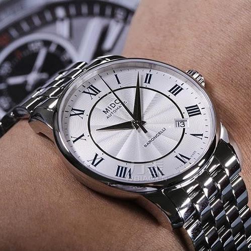  Shop Authentic Mido Baroncelli III Automatic Silver Dial Silver Steel Strap Watch For Men - M8600.4.21.1 - Luxxuri