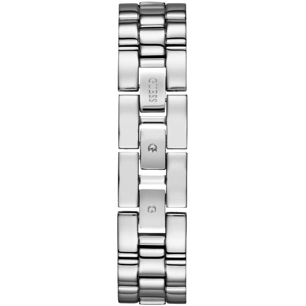 Shop Authentic Guess Soho Diamonds Silver Dial Silver Mesh Bracelet Watch for Women - W0638L7 - Luxxuri