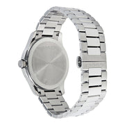  Shop Authentic Gucci G Timeless Black Dial Silver Steel Strap Unisex Watch - YA126457 - Luxxuri