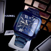  Shop Authentic Guess Dress Multifunction Blue Dial Blue Steel Strap Watch for Men - GW0631G3 - Luxxuri