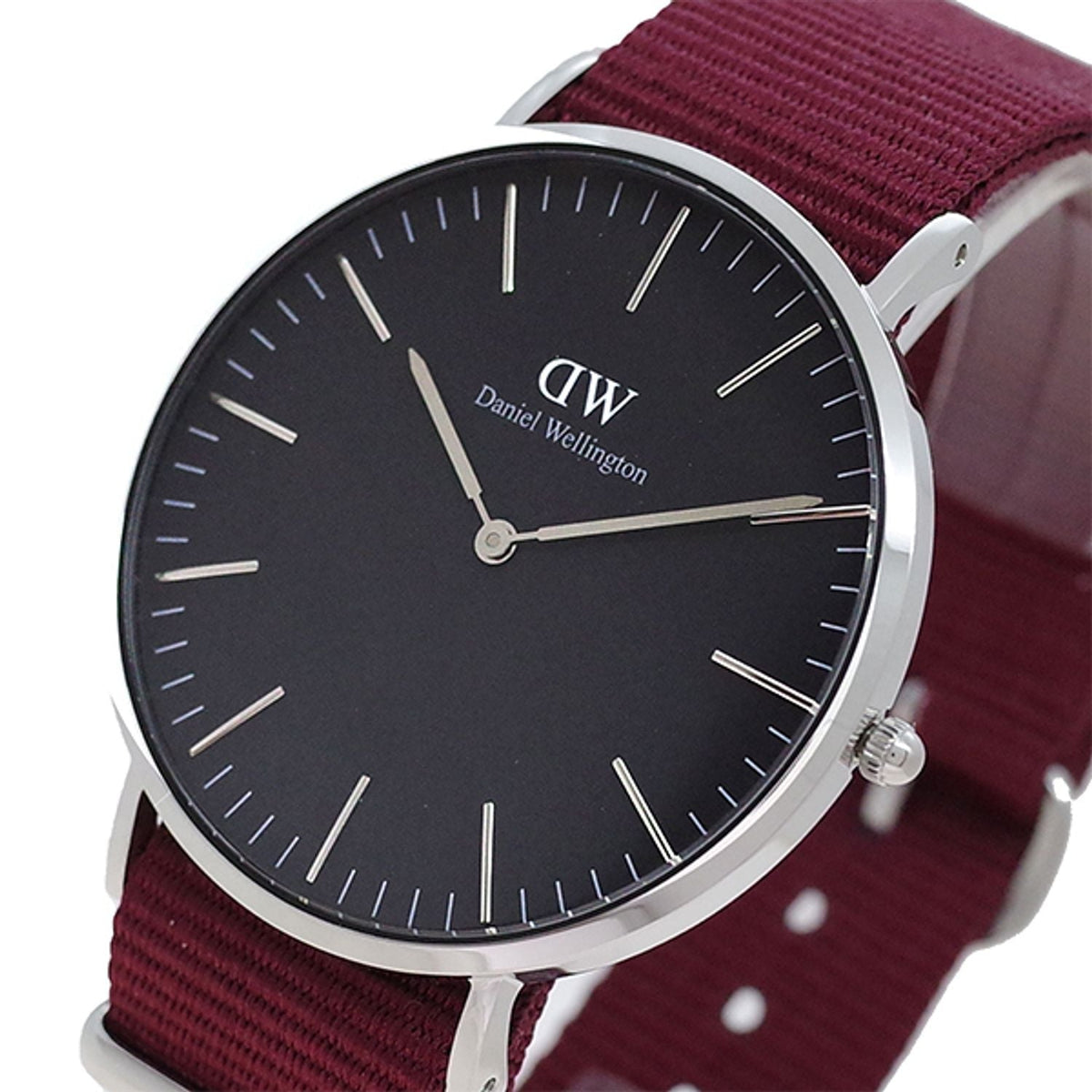  Shop Authentic Daniel Wellington Classic Roselyn Black Dial Red NATO Strap Dial Watch For Women - DW00100270 - Luxxuri