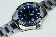  Shop Authentic Tag Heuer Aquaracer Blue Dial Watch for Men - WAY1112.BA0928 - Luxxuri