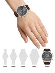  Shop Authentic Hugo Boss Jet Black Dial Black Leather Strap Watch for Men - 1513279 - Luxxuri