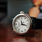  Shop Authentic Tissot T Classic Carson White Dial Brown Leather Strap Watch For Women - T085.210.16.013.00 - Luxxuri