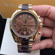  Shop Authentic Michael Kors Bradshaw Navy Blue Dial Two Tone Steel Strap Watch for Women - MK6268 - Luxxuri