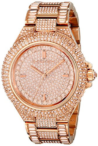  Shop Authentic Michael Kors Camille Crystal Rose Gold Dial Rose Gold Steel Strap Watch for Women - MK5862 - Luxxuri