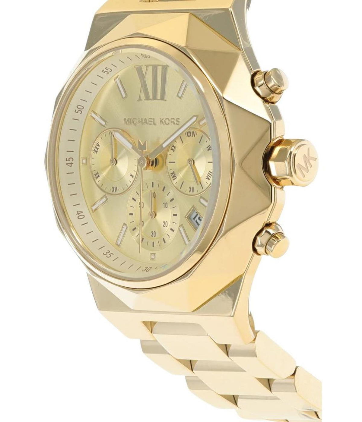  Shop Authentic Michael Kors Raquel Analog Gold Dial Gold Steel Strap Watch For Women - MK4690 - Luxxuri