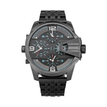  Shop Authentic Diesel Uber Chief Black Dial Grey Stainless Steel Strap Watch For Men - DZ7372 - Luxxuri