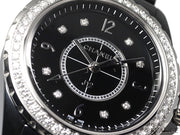  Shop Authentic Chanel J12 Diamonds Ceramic Black Dial Black Steel Strap Watch for Women - J12 H3108 - Luxxuri