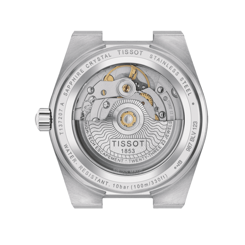  Shop Authentic Tissot PRX Powermatic 80 White Dial Silver Steel Strap Watch for Men - T137.207.11.111.00 - Luxxuri