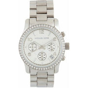  Shop Authentic Michael Kors Brinkley Silver Dial with Diamonds Silver Steel Strap Watch for Women - MK5083 - Luxxuri