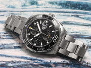  Shop Authentic Tag Heuer Aquaracer Black Dial Watch for Men - CAY211A.BA0927 - Luxxuri