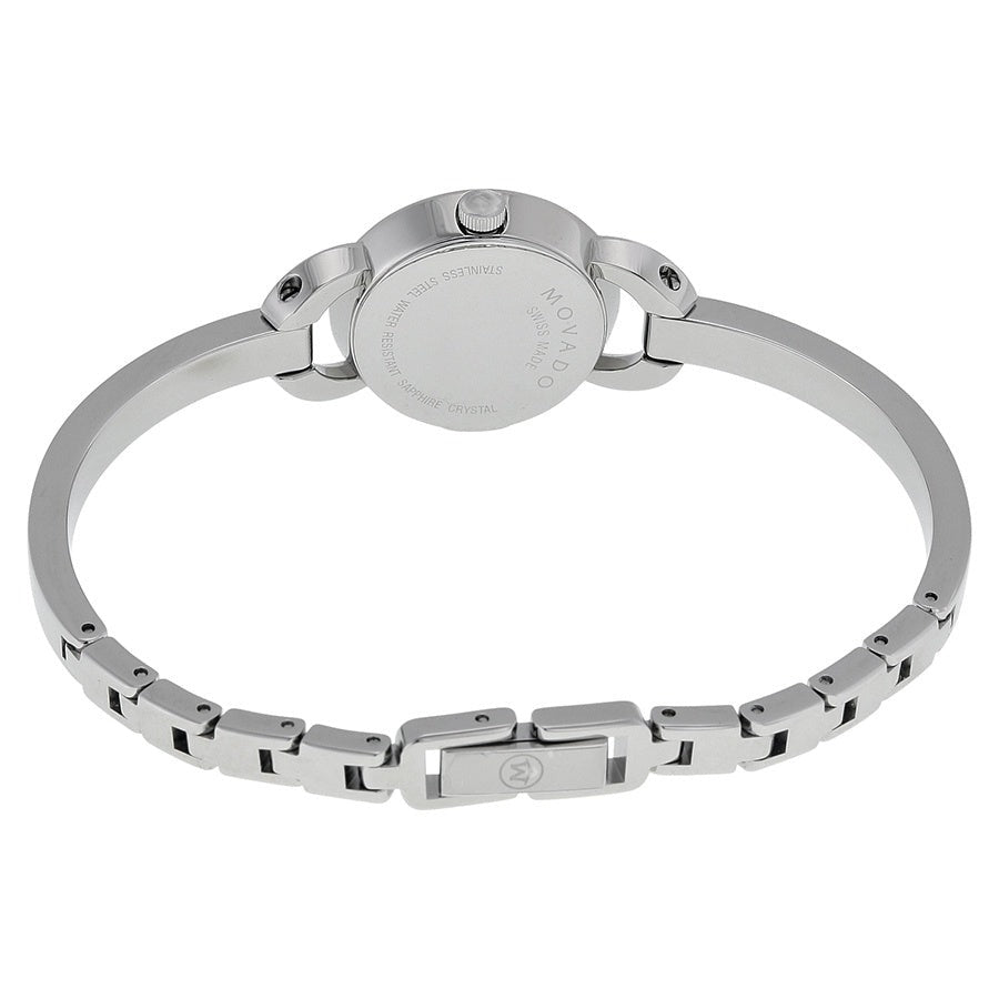  Shop Authentic Movado Rondiro 22mm Pink Dial Stainless Steel Watch For Women - 0606797 - Luxxuri