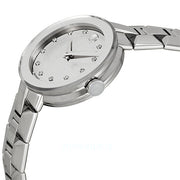  Shop Authentic Movado Sapphire Diamonds Silver Dial Silver Steel Strap Watch For Women - 606814 - Luxxuri