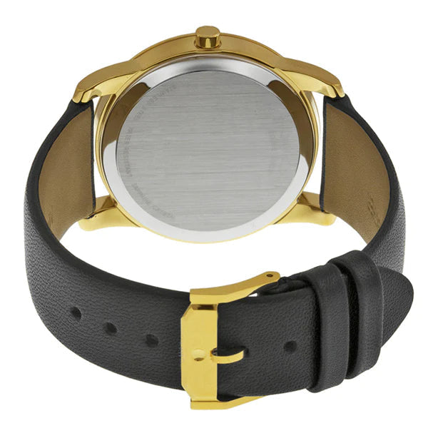  Shop Authentic Movado Museum Black Dial Black Leather Strap Watch For Men - 606876 - Luxxuri