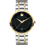  Shop Authentic Movado 1881 Automatic Black Dial Two Tone Steel Strap Watch For Men - 0606916 - Luxxuri