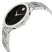  Shop Authentic Movado Esperanza 39mm Black Dial Silver Steel Strap Watch For Men - 0607057 - Luxxuri