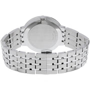  Shop Authentic Movado Esperanza 39mm Black Dial Silver Steel Strap Watch For Men - 0607057 - Luxxuri
