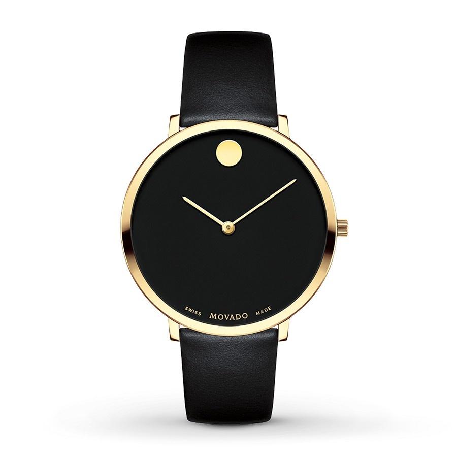  Shop Authentic Movado 70th Anniversary Special Edition Black Dial 35mm Watch For Women - 0607137 - Luxxuri
