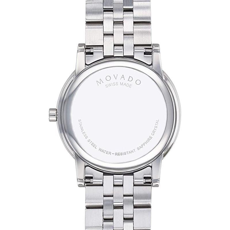  Shop Authentic Movado Museum Classic Black Dial Silver Steel Strap Watch for Men - 0607199 - Luxxuri