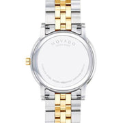  Shop Authentic Movado Museum Classic Black Dial Two Tone Steel Strap Watch for Men - 0607200 - Luxxuri