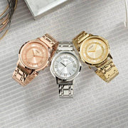  Shop Authentic Guess Montauk Silver Dial Stainless Steel Watch For Women - W0933L1 - Luxxuri