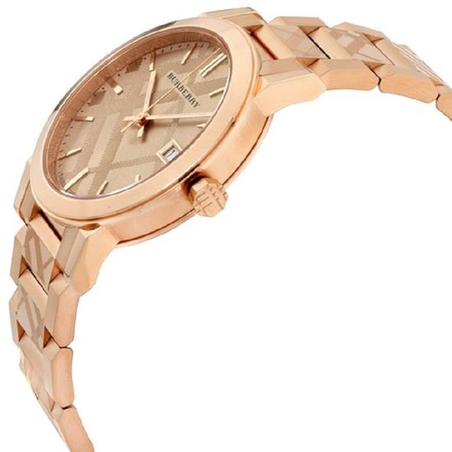  Shop Authentic Burberry The City Rose Gold Dial Rose Gold Steel Strap Watch for Women - BU9039 - Luxxuri