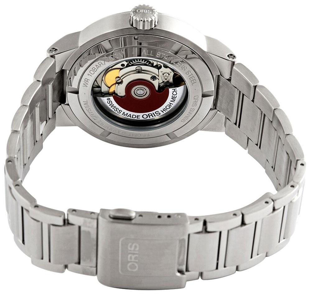  Shop Authentic Oris TT1 Day Date Black Dial Silver Steel Strap Watch for Men - 0173577524154-0782408 - Luxxuri