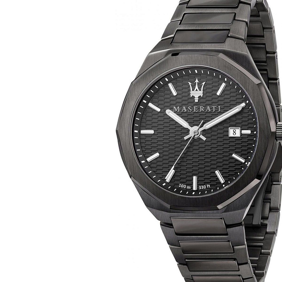  Shop Authentic Maserati Stile Quartz Black Dial Black Steel Strap Watch For Men - R8853142001 - Luxxuri