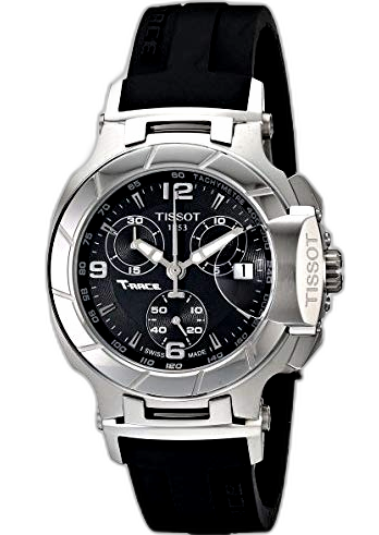  Shop Authentic Tissot T Race Chronograph Black Dial Black Rubber Strap Watch for Women - T048.217.17.057.00 - Luxxuri