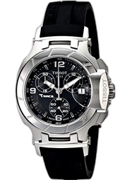  Shop Authentic Tissot T Race Chronograph Black Dial Black Rubber Strap Watch for Women - T048.217.17.057.00 - Luxxuri