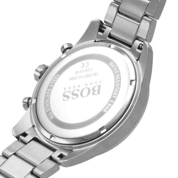  Shop Authentic Hugo Boss Skymaster Blue Dial Silver Steel Strap Watch for Men - 1513784 - Luxxuri