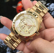  Shop Authentic Michael Kors Runway Gold Dial Gold Steel Strap  Watch for Men - MK8077 - Luxxuri