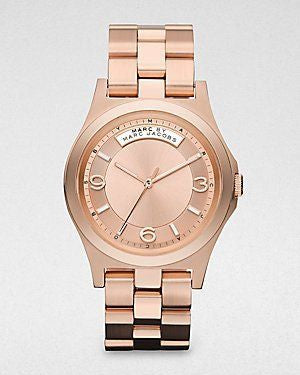 Shop Authentic Marc Jacobs Baby Dave Rose Gold Dial Rose Gold Steel Strap Watch for Women - MBM3235 - Luxxuri