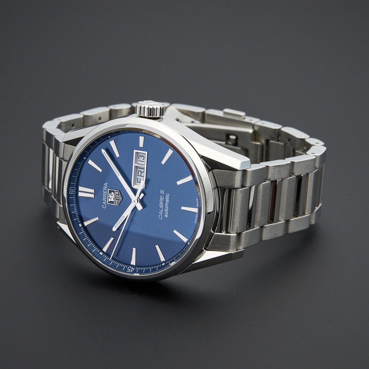  Shop Authentic Tag Heuer Carrera Blue Dial Watch for Men - WAR201E.BA0723 - Luxxuri