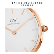  Shop Authentic Daniel Wellington Classic Petite Cornwall White Dial Black NATO Strap Watch For Women - DW00100251 - Luxxuri