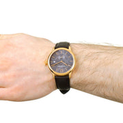  Shop Authentic Burberry The Classic Brown Dial Brown Leather Strap Watch for Men - BU10012 - Luxxuri