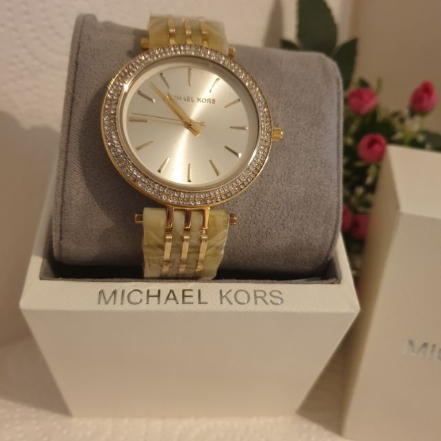  Shop Authentic Michael Kors Darci Gold Dial Gold Steel Strap Watch for Women - MK4325 - Luxxuri