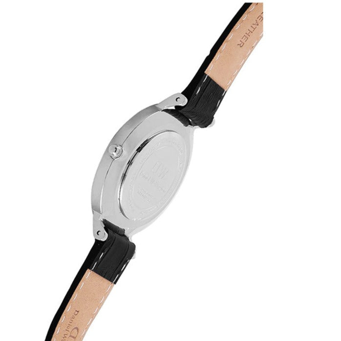  Shop Authentic Daniel Wellington Classic Petite Reading White Dial Black Leather Strap Watch For Women - DW00100185 - Luxxuri