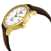  Shop Authentic Tissot T Classic Le Locle Automatic Gold Dial Maroon Leather Strap Watch For Men - T41.5.413.73 - Luxxuri