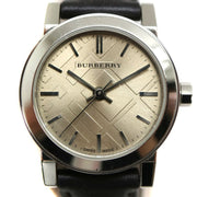  Shop Authentic Burberry The City Beige Dial Brown Leather Strap Watch for Women - BU9208 - Luxxuri
