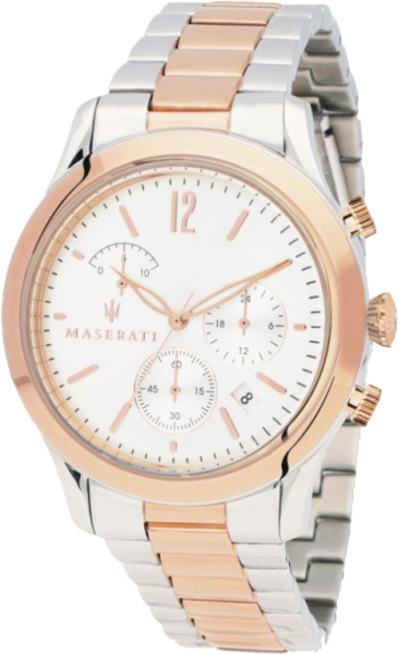  Shop Authentic Maserati Tradizione White Dial Two Tone Stainless Steel Strap Watch For Men - R8873625001 - Luxxuri