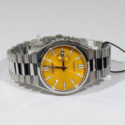  Shop Authentic Citizen Tsuyosa Automatic Yellow Dial Silver Steel Strap Watch for Men - NJ0150-81Z - Luxxuri