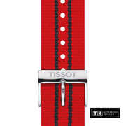  Shop Authentic Tissot Quickster Chronograph NBA Chicago Bulls White Dial Red NATO Strap Watch For Men - T095.417.17.037.04 - Luxxuri