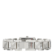 Burberry Signature Silver Dial Silver Steel Strap Watch for Women - BU4212