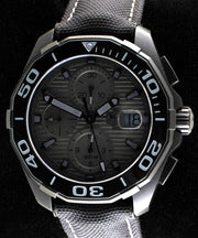  Shop Authentic Tag Heuer Aquaracer Titanium Grey Dial Watch for Men - CAY218B.FC6370 - Luxxuri